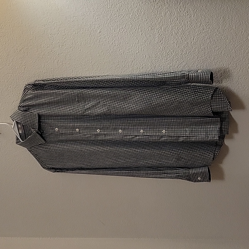 Peter Millar Button-Down - Green - Large - image 3